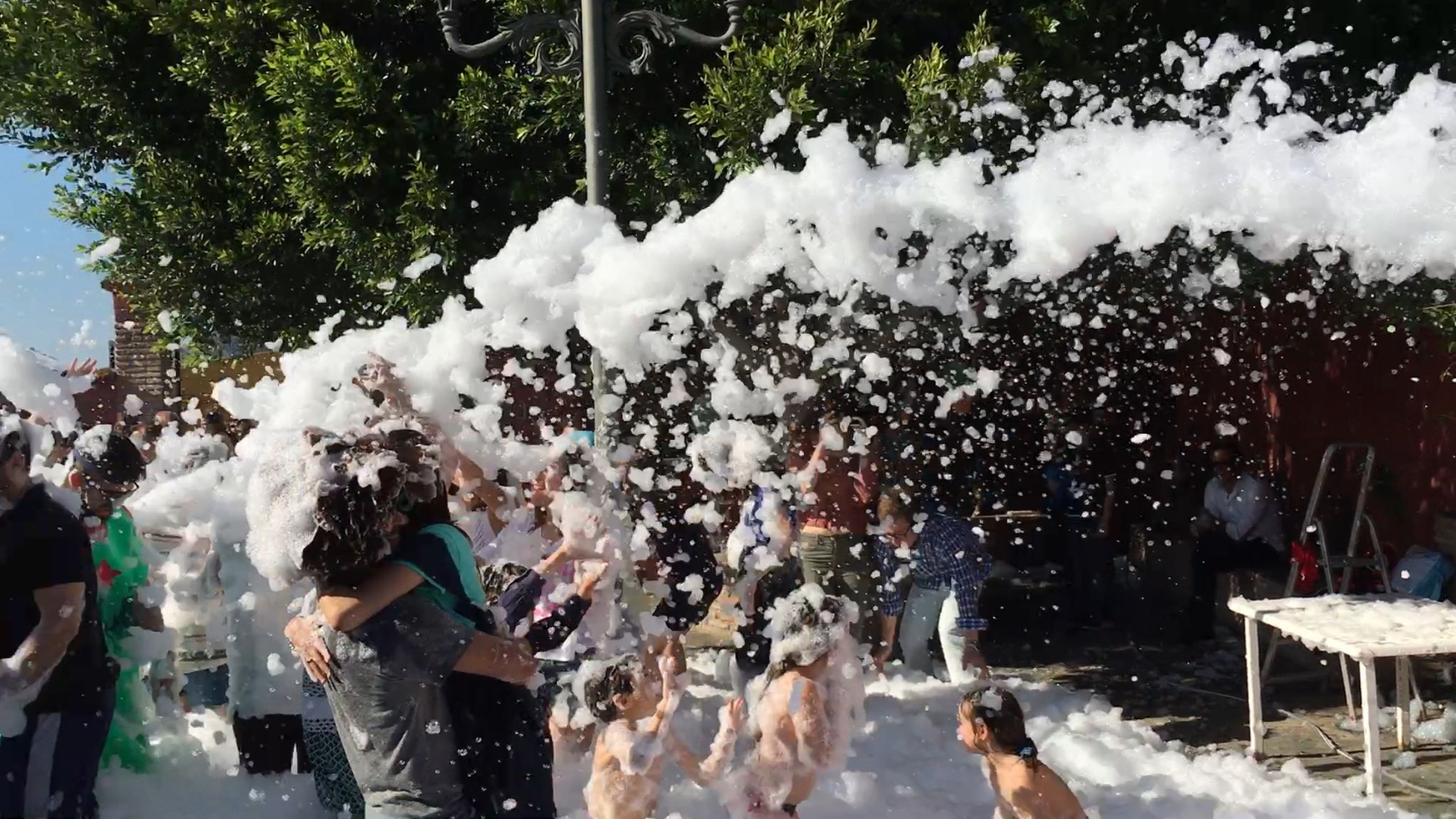 Alquiler de cañon de espuma para eventos