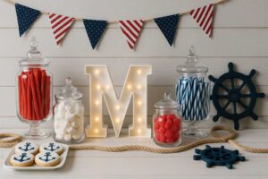 Mesa dulce para comunion niño